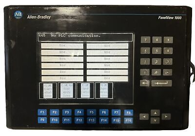 Allen-Bradley 2711-K10G1X Ser E FRN 4.48 100-240 V AC 10" Display PanelView 1000
