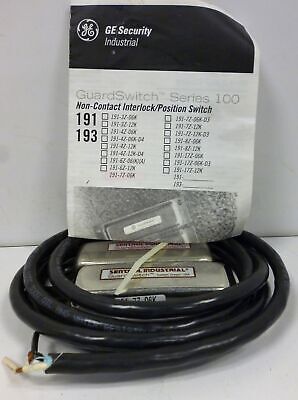 GE 191-7Z-06K Sentrol Industrial GuardSwitch Non-Contact Interlock Switch