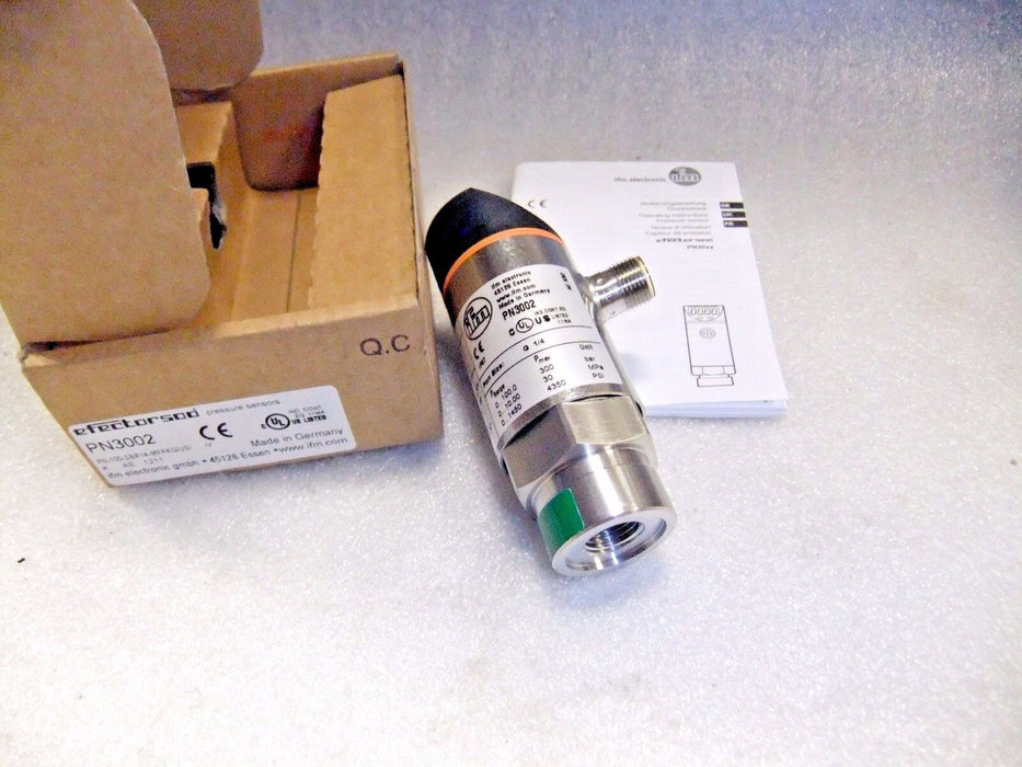 IFM Efector PN3002 Pressure Sensor