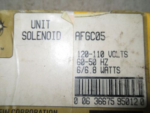 PARKER AFGC05 SOLENOID VALVE COIL