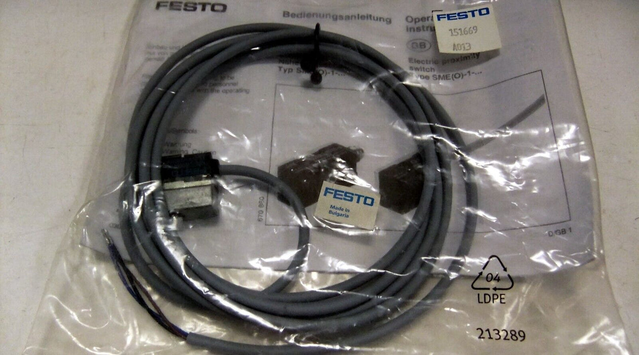 Festo 151669 SME-1-LED-24-B Proximity Sensor