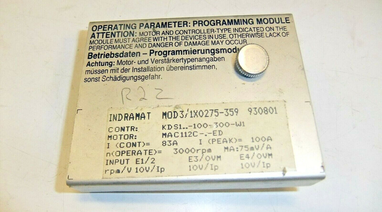 Indramat Personality Module MOD3/1X0275-359