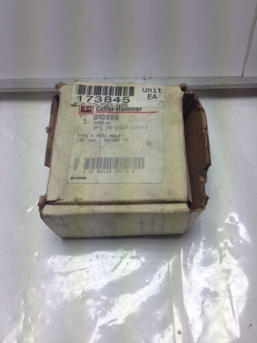 Cutler-Hammer D40RBA TYPE R REED RELAY