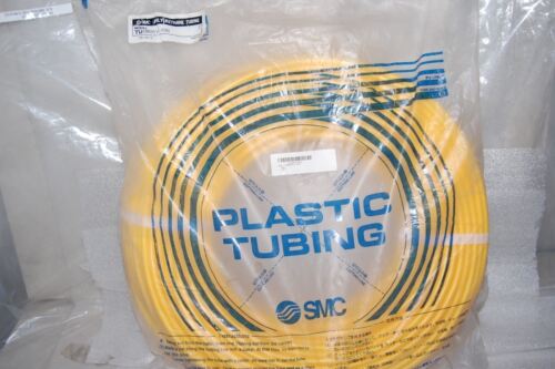 SMC TU0805Y1-100 Yellow Polyurethane Tubing