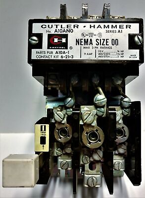 Cutler-Hammer A10AN0AB Non-Reversing Contactor