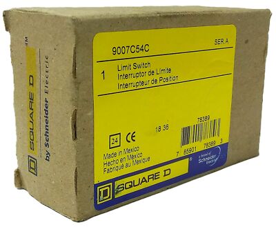 Square D 9007-C54C 600 V AC Rotary Gear Limit Switch