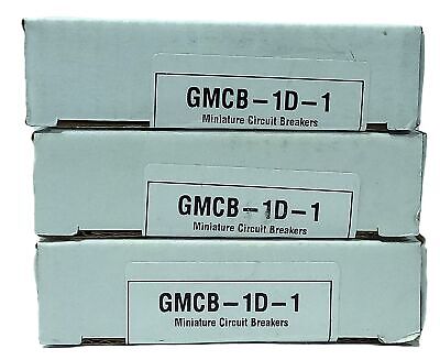 AutomationDirect GMCB-1D-1 277VAC/60VDC 1 A 1 Pole Supplementary Circuit Breaker