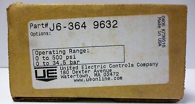 United Electric J6-364-9632 Pressure Switch