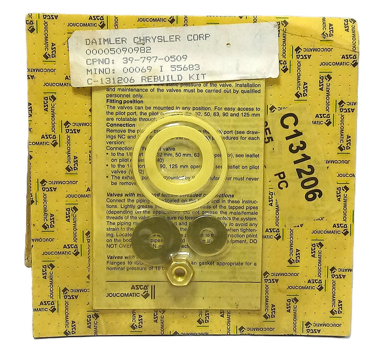 ASCO C131206 131206 Joucomatic 1 in Valve Repair Kit