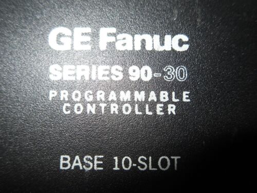 1 GE FANUC IC693CHS391C 10-SLOT CPU MODULE BASE