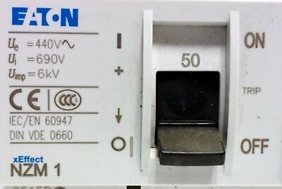 Eaton NZMB1-A50 Molded Case Circuit Breaker