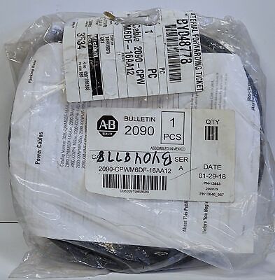 Allen-Bradley 2090-CPWM6DF-16AA12 Motor Power and Feedback Cable