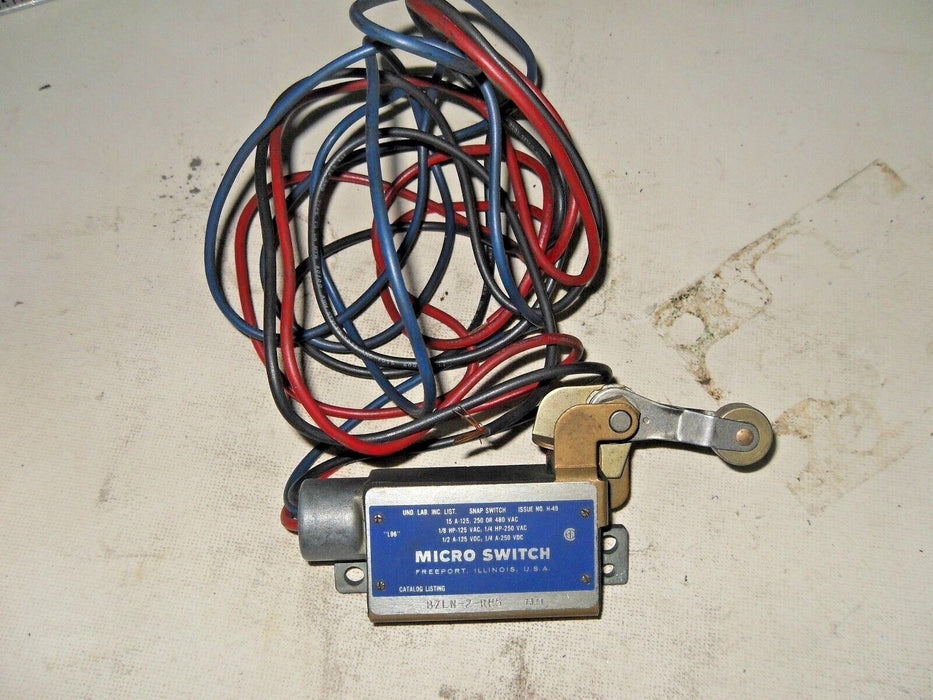 Microswitch BZLN-2-RH5 Limit Switch