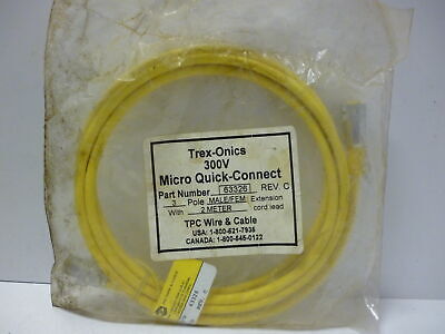 TPC 63326 Trex-Onics Micro Quick-Connect Cable