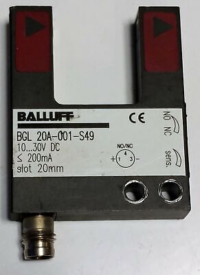 Balluff BGL 20A-001-S49 LED Fork Sensor