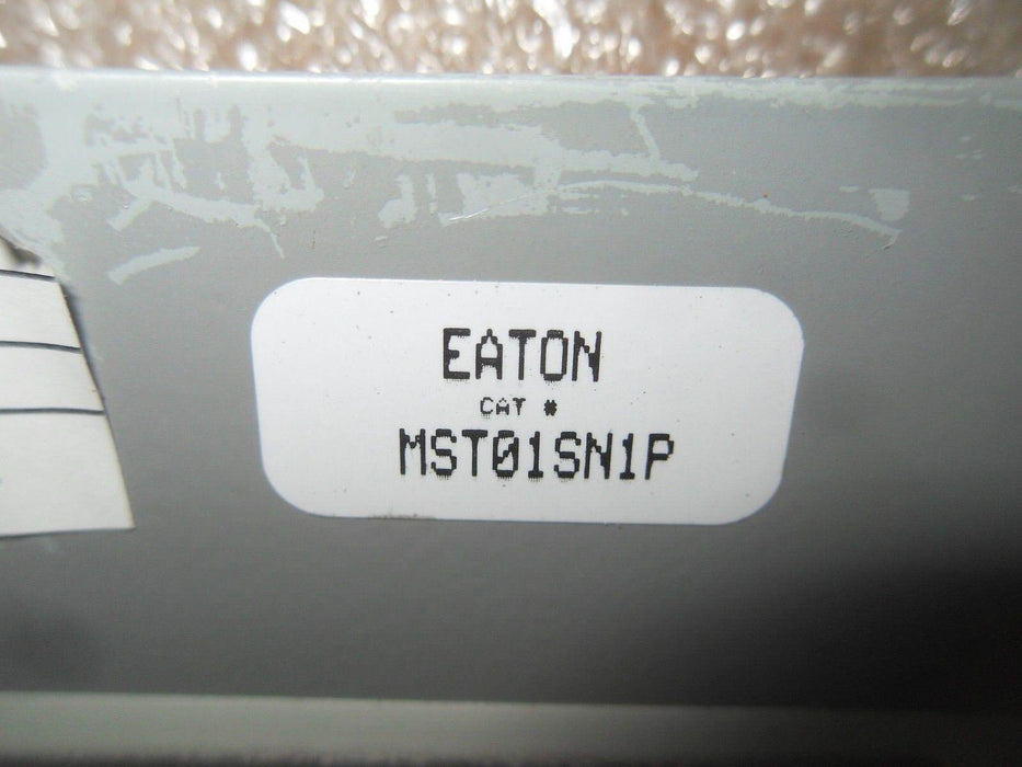 Cutler-Hammer MST01SN1P 1 Pole MS Starter W/ Pilot Light