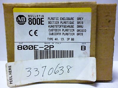 Allen-Bradley 800E-2P Plastic Enclosure