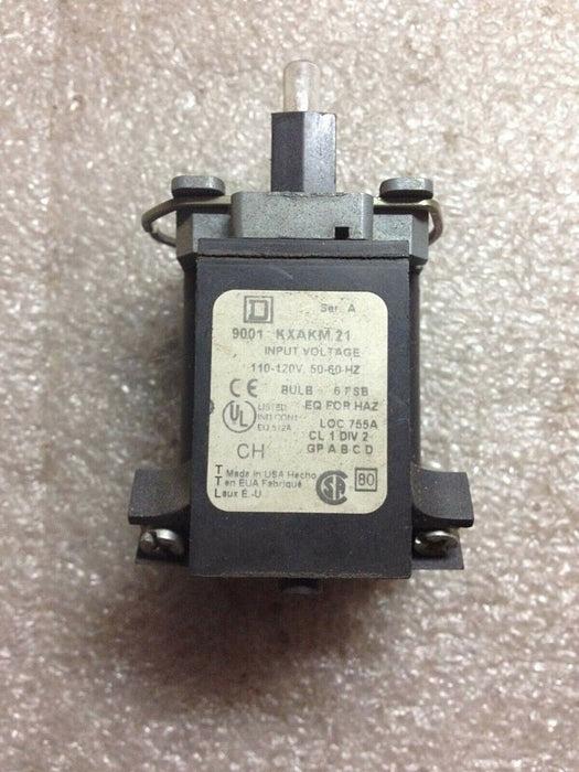 Square D 9001-Kxakm21 Pilot Light Module