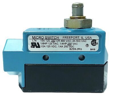 Honeywell BZE6-2RQ Microswitch 125/250 V AC/DC 15 A Limit Switch
