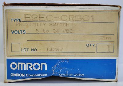 Omron E2EC-CR5C1 24 VDC Inductive Proximity Sensor