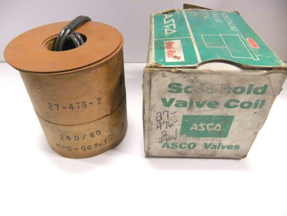 ASCO Valve Coil 240V 27-476-2