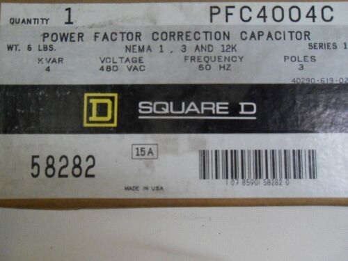 Square D PF4004C Capacitor