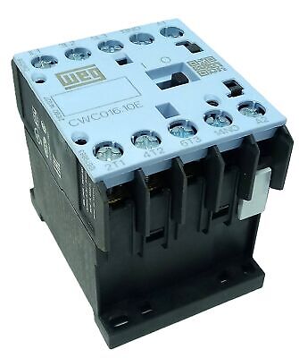 WEG CWC016-00-22V18 CWC016.10E 16 A IEC Miniature Contactor w/ 110/120 V AC Coil