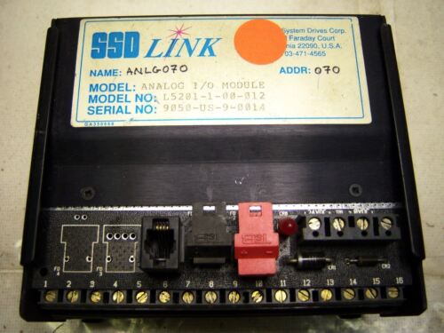 1 SSD LINK L5201-1-00-012 ANALOG MODULE