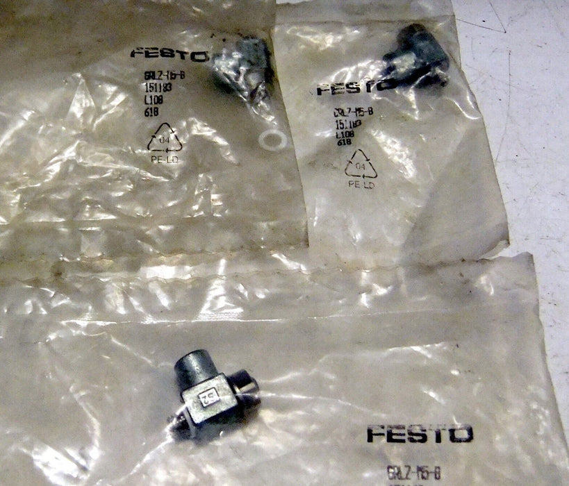 3 Festo GRLZ-M5-B 151183 One Way Control Valves