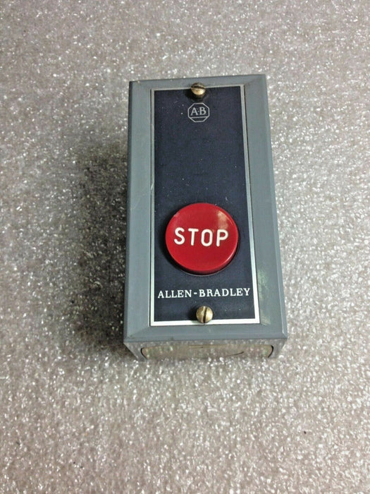 Allen-Bradley 800-1SA SERIES M PUSH BUTTON STOP STATION