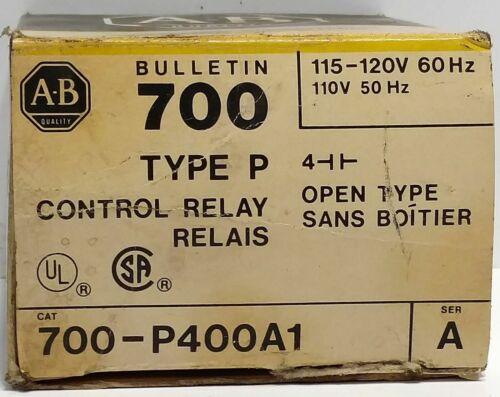 Allen-Bradley 700-P400A1 Control Relay