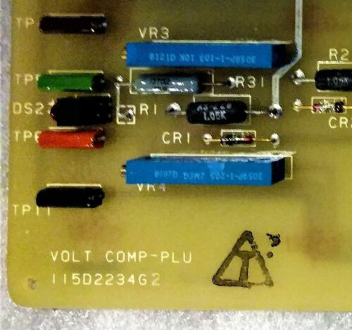 GE 115D2234G2 VOLT COMP-PLU PC Board