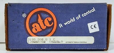 ATC 319D-360-Q-1-C 7A 1/16hp On-Delay Adjustable Solid State Time Delay Relay