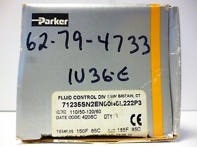 Parker 71235SN2EN00N0L222P3 Solenoid Valve