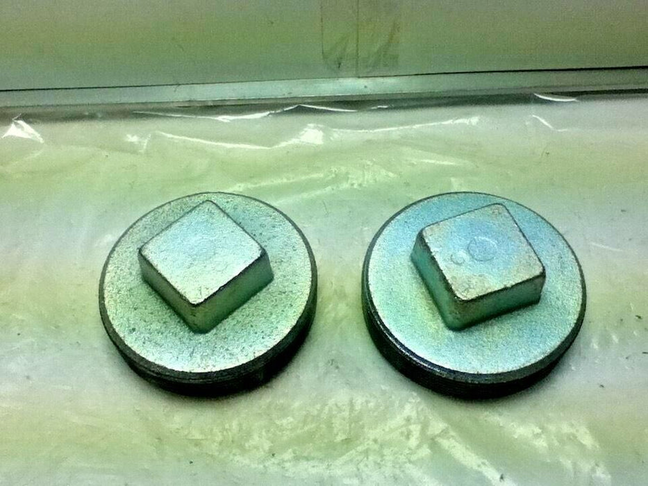 LOT OF 2 CROUSE HINDS PLG105 SQUARE HEAD PIPE PLUGS