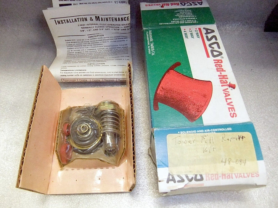 ASCO Repair Kit 48-084 for 8221 Valves