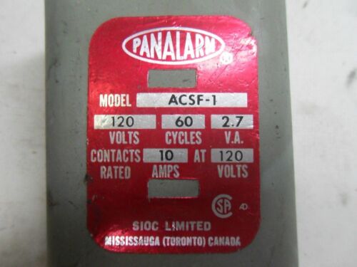 4 PANALARM ACSF-1 RELAY