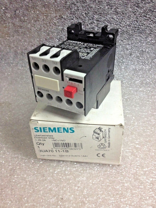 Siemens 3UA70-11-1B Overload Relay