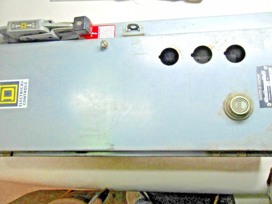 Square D 8538-Sbg-13 AC Combination Starter