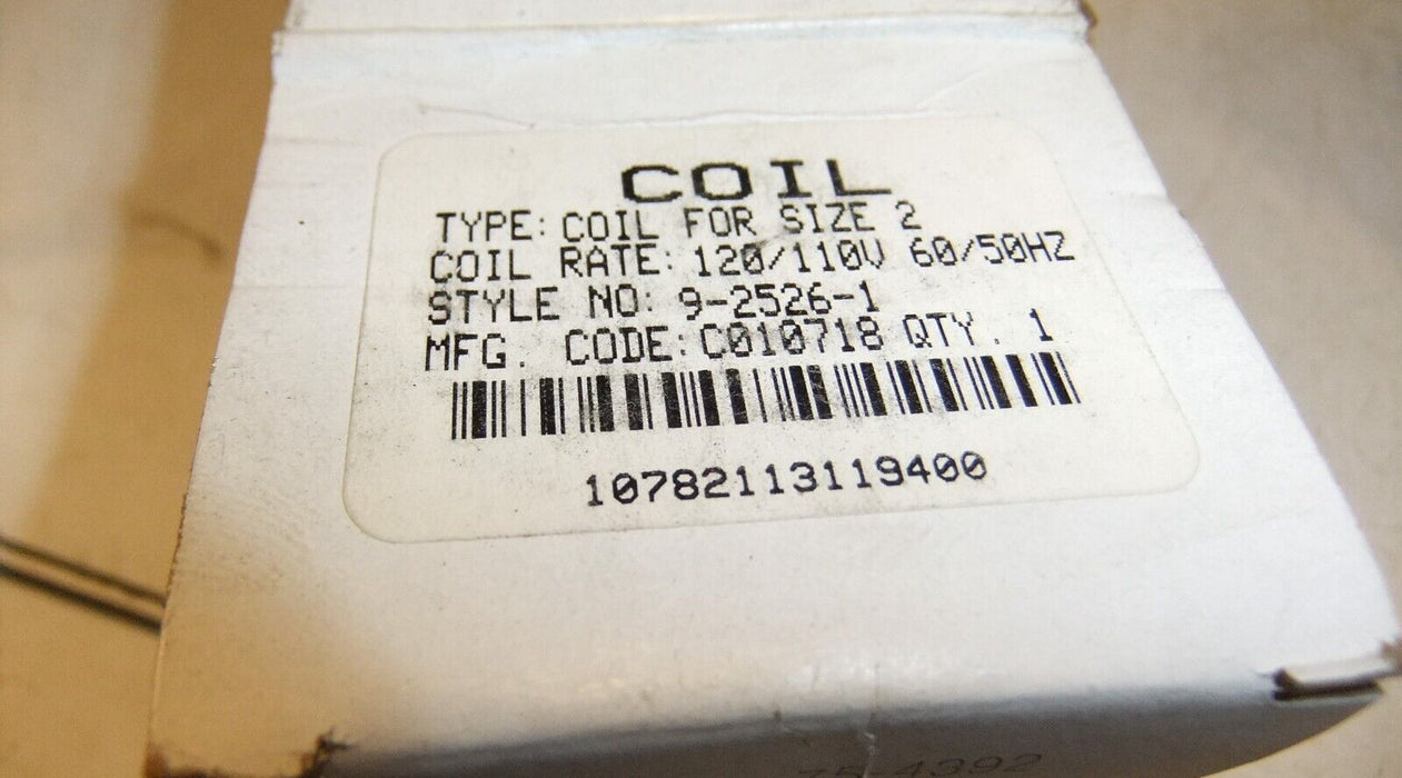 Cutler-Hammer Coil 9-2526-1 110/120V
