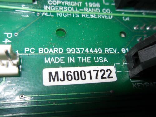 1 INGERSOLL RAND 99374449 REV 01 I/O MODULE