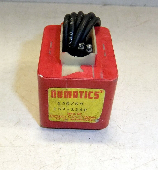 Numatics Coil 120V 139-124P