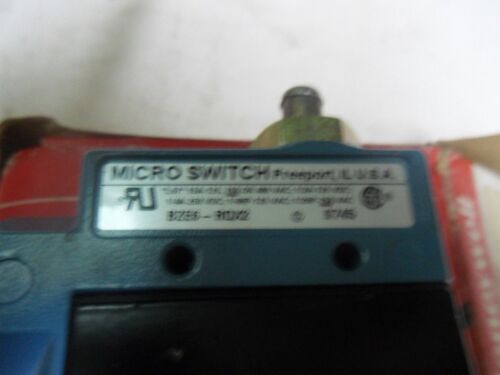 1 Honeywell BZE6-RQX2 MICRO SWITCH