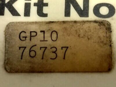 Parker Jackes Evans Division G10 76737 Valve Repair Kit