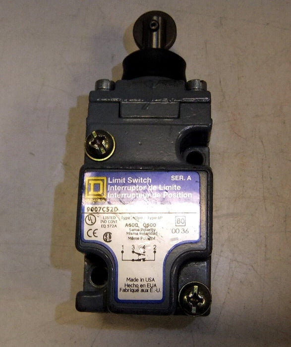 Square D Limit Switch 9007C52D