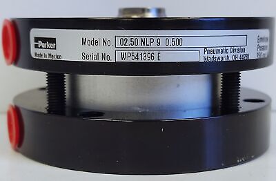Parker 02.50 NLP 9 0.500 / 2.50NLP90.50 Pneumatic Compact Cylinder
