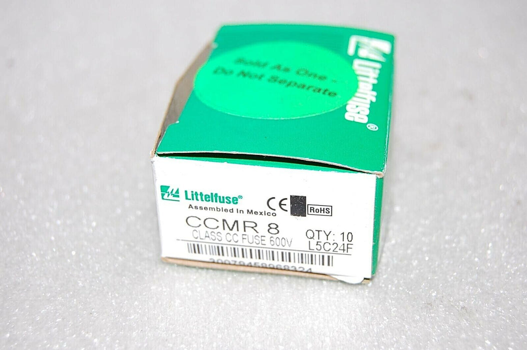 Littelfuse CCMR 8A Time Delay Fuse Lot of 10