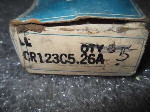1 LOT OF 5 GE CR123C5.26A OVERLOAD HEATER ELEMENTS