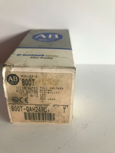 Allen-Bradley 800T-QAH24RD1 Illuminated Pushbutton