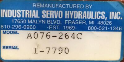 MOOG 760C264 Hydraulic Valve